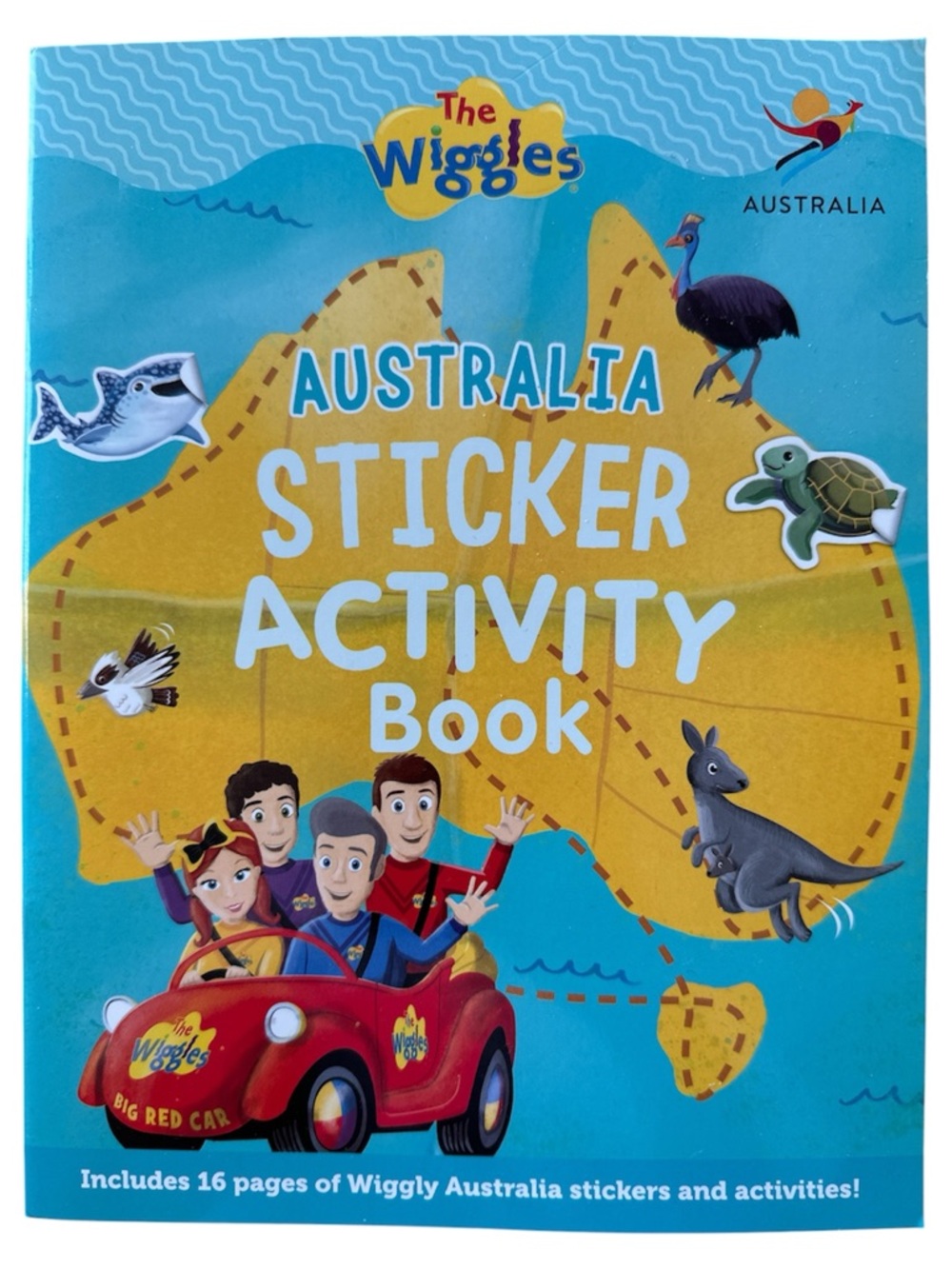 NEW The Wiggles Australia Sticker Activity Book Paperback